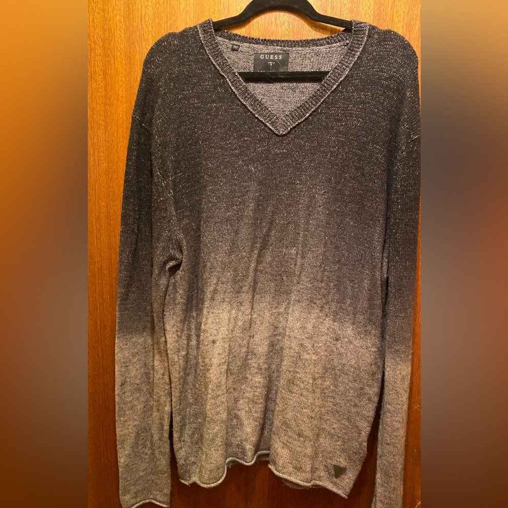 Guess grey sweater XXL